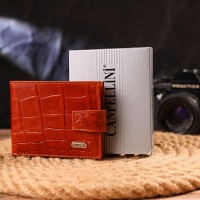 Мужской кожаный кошелек  CANPELLINI 21510 