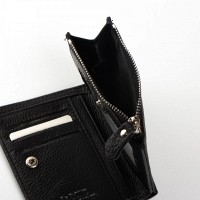 Женский кожаный кошелек Classik  DR. BOND WN-23-10 black