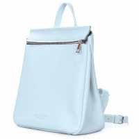 Кожаный рюкзак POOLPARTY Venice голубой