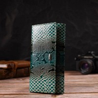 Женский кожаный кошелек  CANPELLINI 21824 