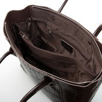 Женская кожаная сумка через плечо ALEX RAI 9349 brown