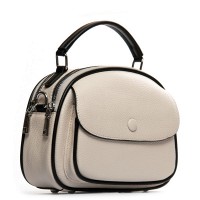 Женский молодежный кожаный клатч ALEX RAI 29052 white