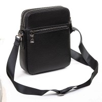 Мужская кожаная сумка через плечо BRETTON 1670-6 black