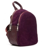 Женский замшевый рюкзак ALEX RAI 2058 red