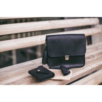 Бохо-сумка BlankNote "Лилу" графит