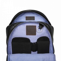 Мужской кожаный рюкзак Ashwood 4555 Black