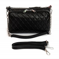 Женская кожаная сумка ALEX RAI 8912-10 black