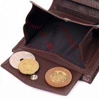 Мужской кожаный кошелек KARYA 21324
