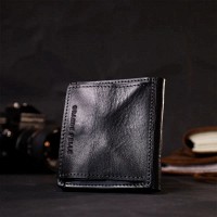 Кожаный мужской кошелек ручной работы GRANDE PELLE 11643 