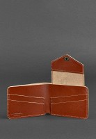 Кожаное портмоне BlankNote 4.2 коньяк bn-pm-4-2-k