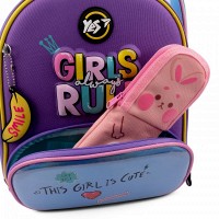 Рюкзак школьный для младших классов YES S-30 JUNO ULTRA Premium Girls style