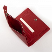 Женский кожаный кошелек Classik  DR. BOND WN-23-8 red