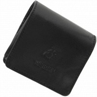 Монетница из натуральной кожи VISCONTI 421 - (BLACK)