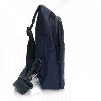 Мужская тканевая сумка-слинг Lanpad 3072 blue