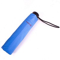 Зонт голубой женский компактный механический HAPPY RAIN U42651-4