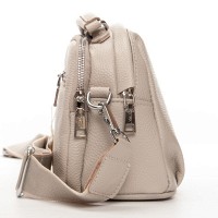 Женская кожаная сумка ALEX RAI 99125 beige