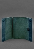 Кожаный блокнот софт-бук BlankNote 7.0 зеленый BN-SB-7-MALACHITE