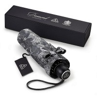 Механический женский зонт Fulton Diamond L852 Marquise - Jacquard Floral