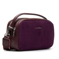 Женская замшевая сумка ALEX RAI 99126 bordo
