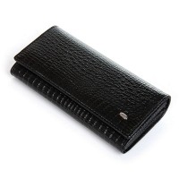 Женский кожаный лаковый кошелек SERGIO TORRETTI FEW501-2 black