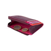 Кожаный картхолдер Visconti RB110 Phi Phi (Plum Multi)