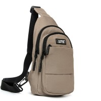 Мужская тканевая сумка-слинг Lanpad A4157 khaki бол