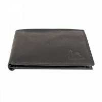 Английский мужской кожаный кошелек JCB JBNC39MN Black (Черный)