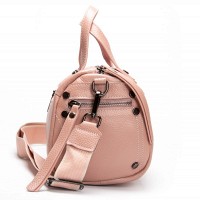 Женский молодежный кожаный клатч ALEX RAI 39049 pink