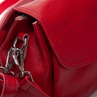 Женская кожаная сумка ALEX RAI 99129 red