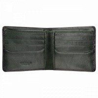 Мужской кожаный кошелек Visconti AT58 Milo c RFID (Burnish Green)