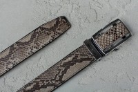Ремень из кожи питона Ekzotic Leather SNB 04
