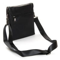 Мужская кожаная сумка через плечо BRETTON 5308-4 black