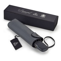 Мужской зонт автомат Fulton Diamond G853 Asscher - Mono Houndstooth