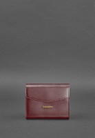 Женская кожаная поясная сумка/кроссбоди BlankNote Mini бордовая BN-BAG-38-2-VIN