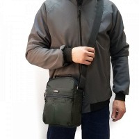Мужская сумка через плечо Lanpad 3788 green