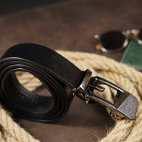 Мужской кожаный ремень автомат Vintage 20322