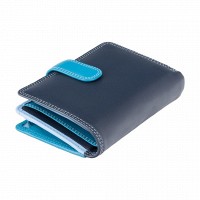 Женский кожаный кошелек Visconti Fiji rb51 blue m