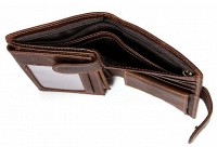 Мужской кошелёк из натуральной кожи Vintage 14926