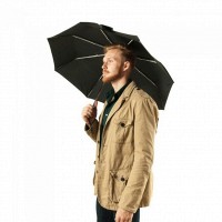 Мужской зонт автомат FULTON OPEN and CLOSE-3 L345 - BLACK