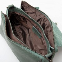 Женская кожаная сумка ALEX RAI 99104 green