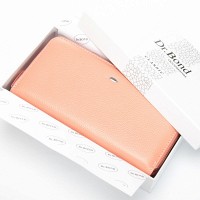 Женский кожаный кошелек Bright DR. BOND W39 pink purple