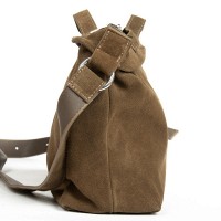 Женская замшевая сумка ALEX RAI 8818 khaki