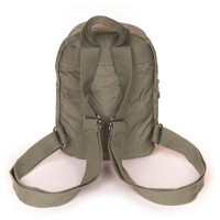 Женский тканевый рюкзак Jielshi 7701 d.green