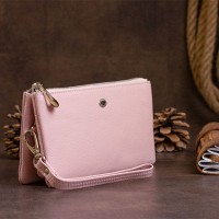 Женский кожаный клатч ST Leather 19250 Розовый
