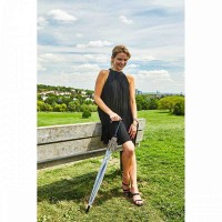 Зонт-трость женский механический  Fulton L042 Birdcage-2 Puma Border (Пума)