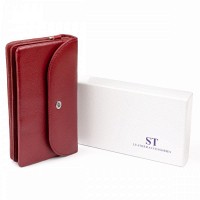 Женский кожаный клатч ST Leather 19318 Бордовый