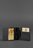 Кожаный зажим для купюр BlankNote 1.0 графит bn-pm-1-g-kr