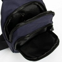 Мужская тканевая сумка-слинг Lanpad 8805 blue мал