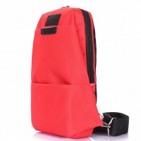 Текстильный рюкзак-слинг POOLPARTY red