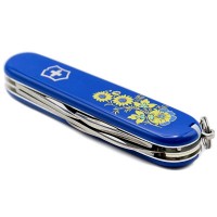 Складной нож Victorinox SPARTAN UKRAINE Цветы 1.3603.2_T1050u